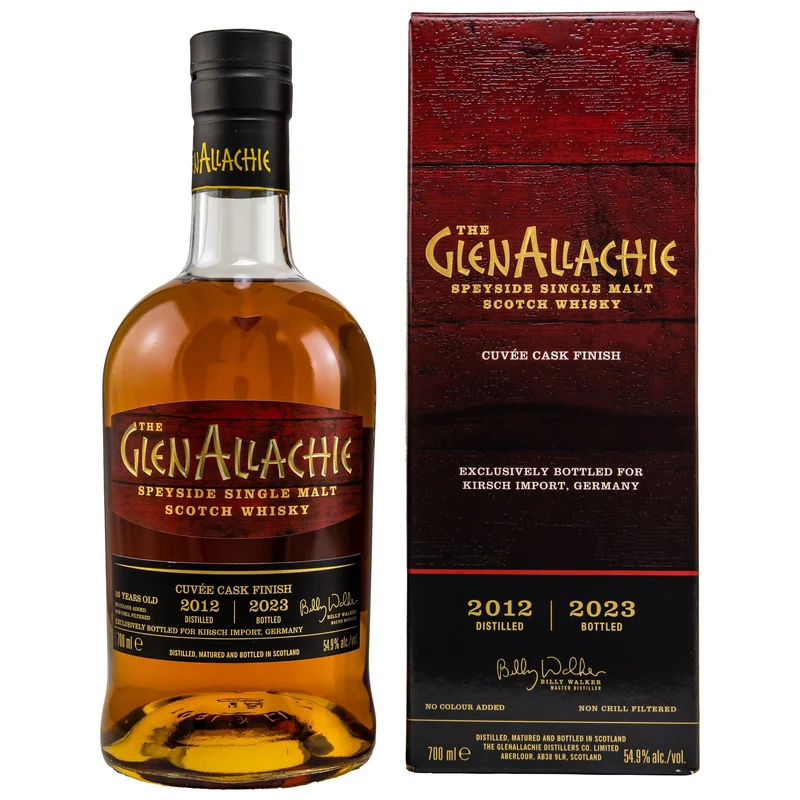 GlenAllachie | 10 Jahre | 2012/2023 | Cuvée Cask Finish | 54,9%