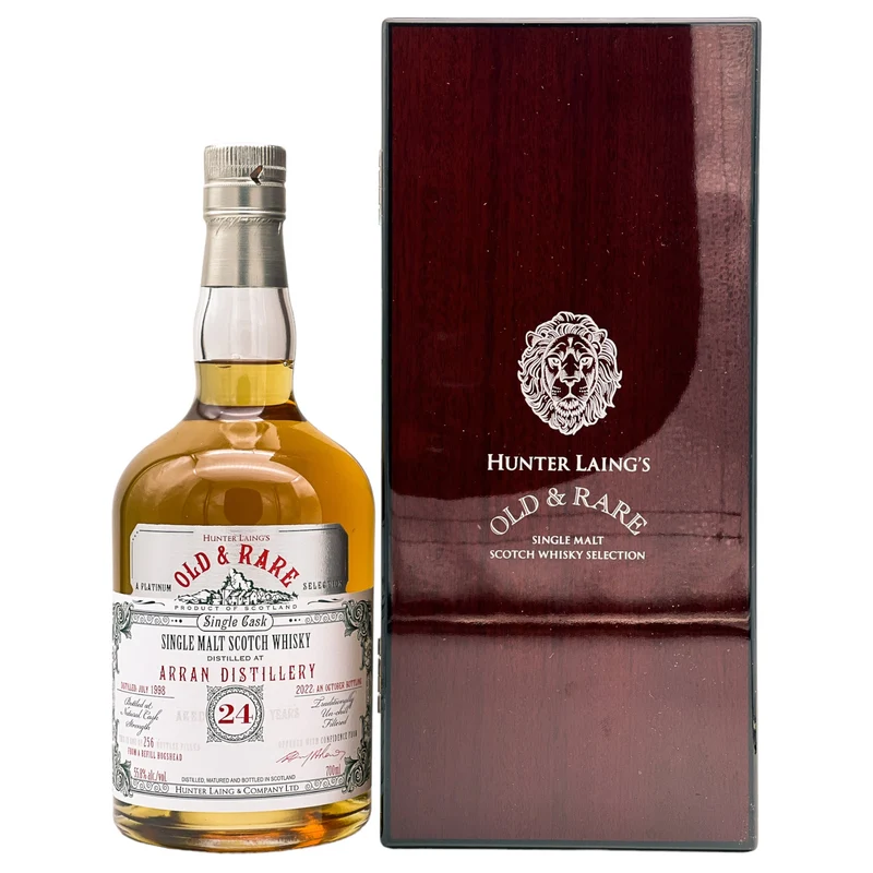 Arran | Old & Rare | Vintage 1998 | Hunter Laing | 55,8%