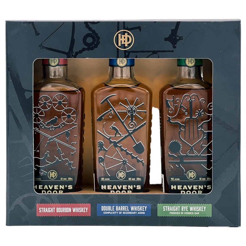 Heaven's Door Trio | Geschenk-Set | 3 x 0,2l | 47%