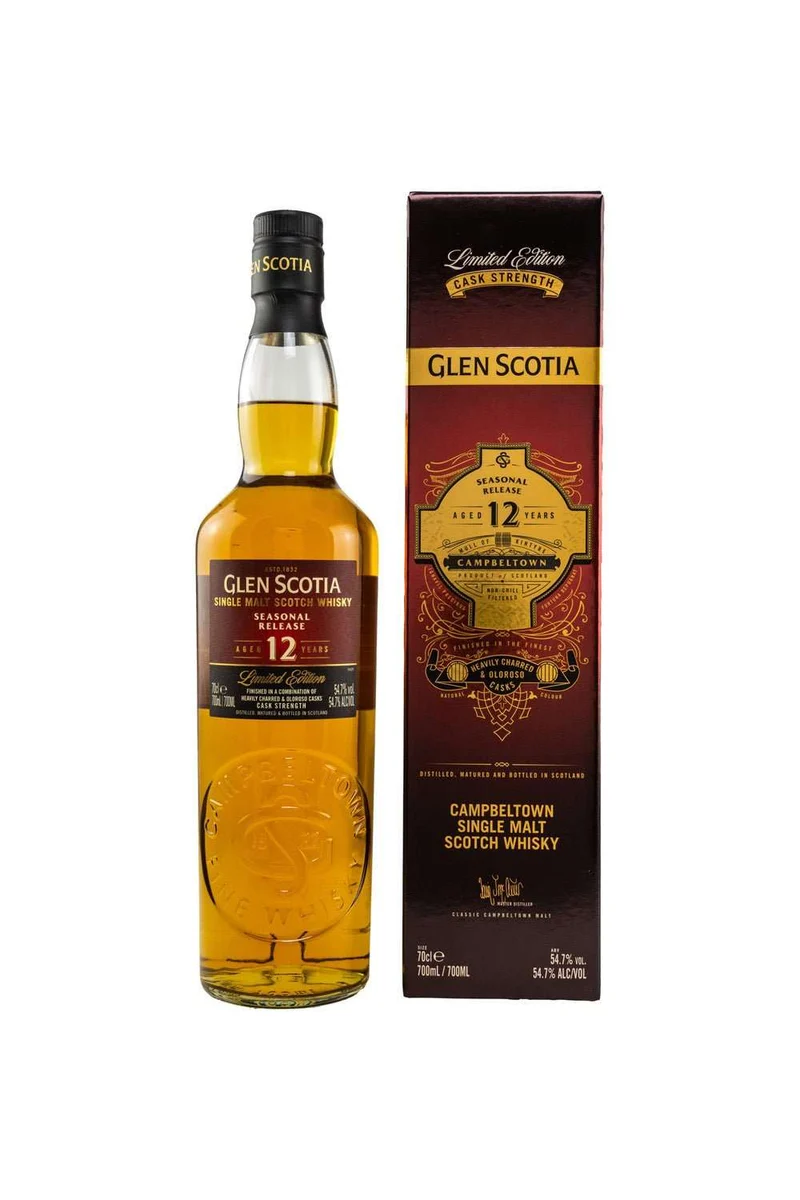 Glen Scotia 12 Jahre Seasonal Release 2021 Limited Single Malt 54,7% vol. 700ml