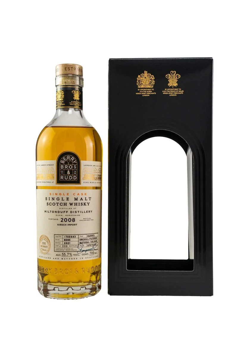 Miltonduff 2008 BR Berry Brothers for Kirsch Import #700443 55,7% vol. 700ml