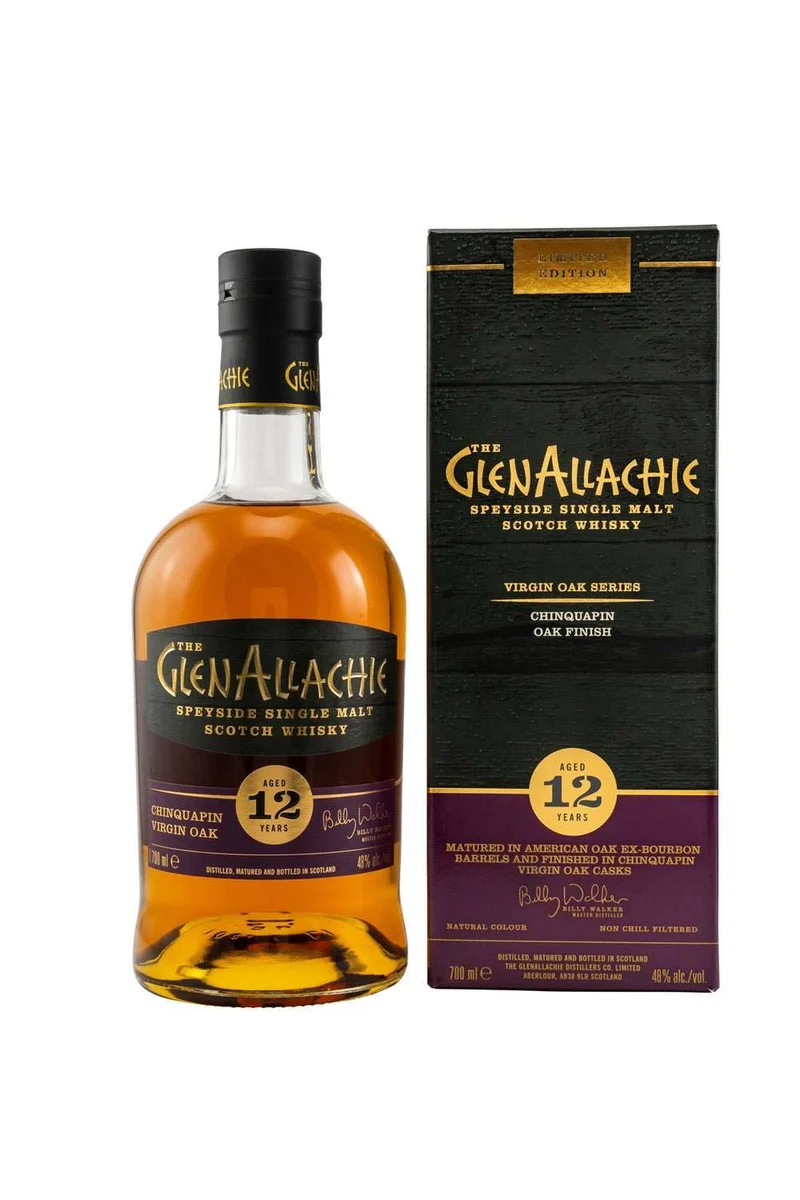 GlenAllachie 12 Jahre Chinquapin Oak Finish 48% vol. 700ml