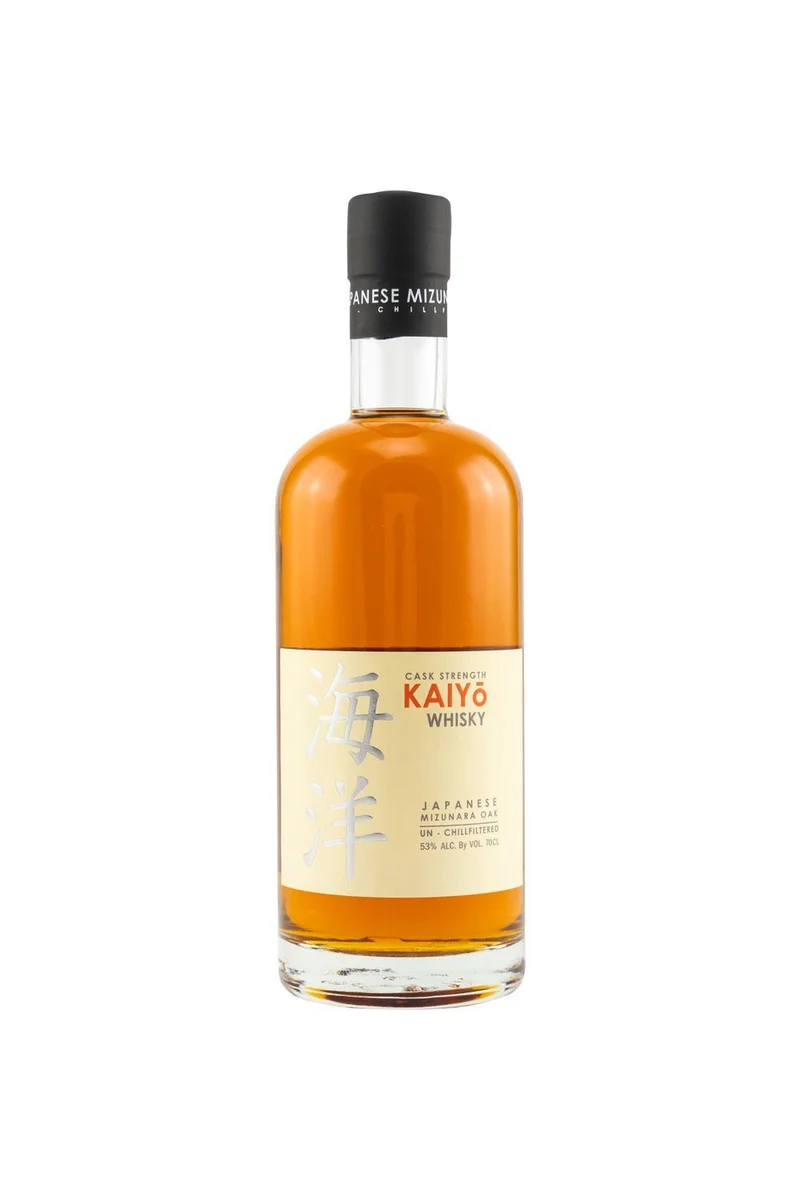 Kaiyo Cask Strength Japanese Mizunara Oak Blended Whisky 53% vol. 700ml