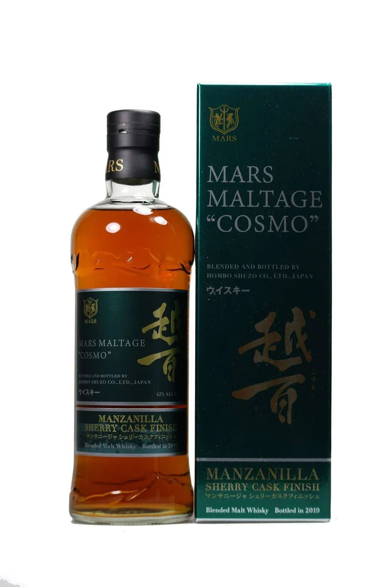 Mars Maltage Cosmo Manzanilla Sherry Finish Japanese Whisky 42% vol. 700ml