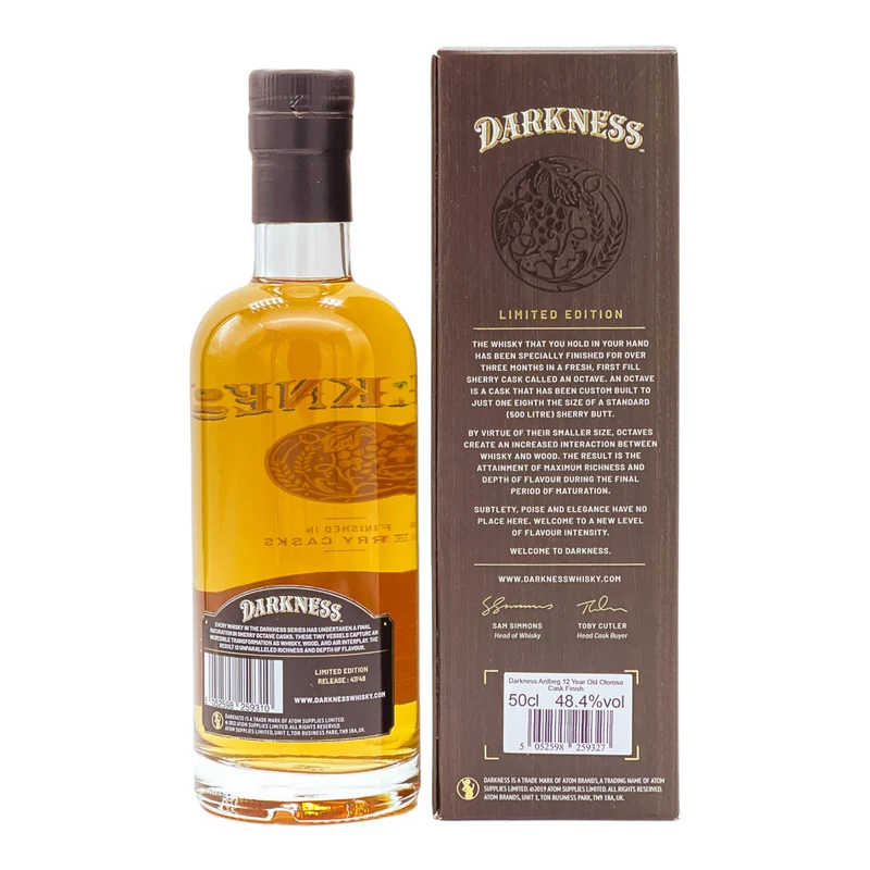 Ardbeg | 12 Jahre | Darkness | Oloroso Cask Finish | 0,5l | 48,4%