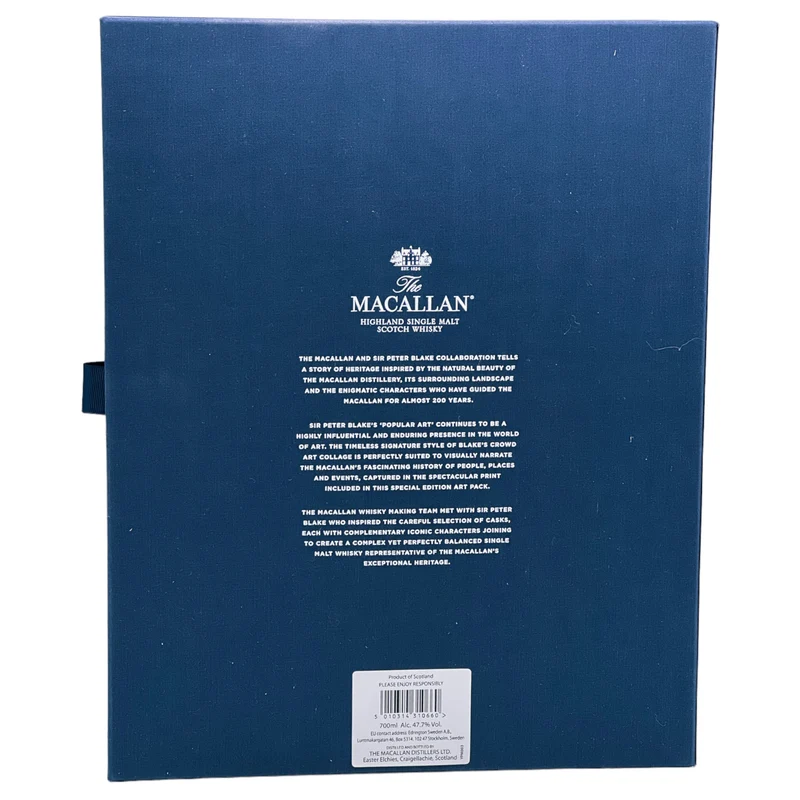 The Macallan | Peter Blake | Anecdotes of Ages | An Estate, a Community and a Distillery | 47,7%