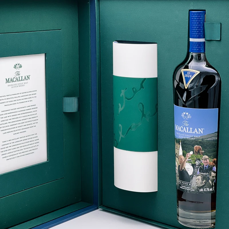 The Macallan | Peter Blake | Anecdotes of Ages | An Estate, a Community and a Distillery | 47,7%