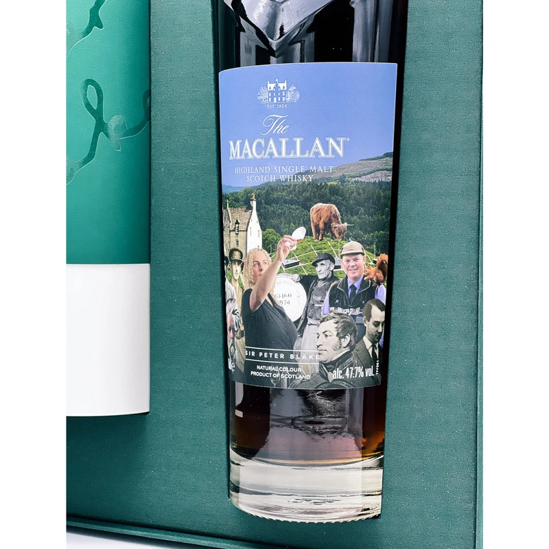 The Macallan | Peter Blake | Anecdotes of Ages | An Estate, a Community and a Distillery | 47,7%
