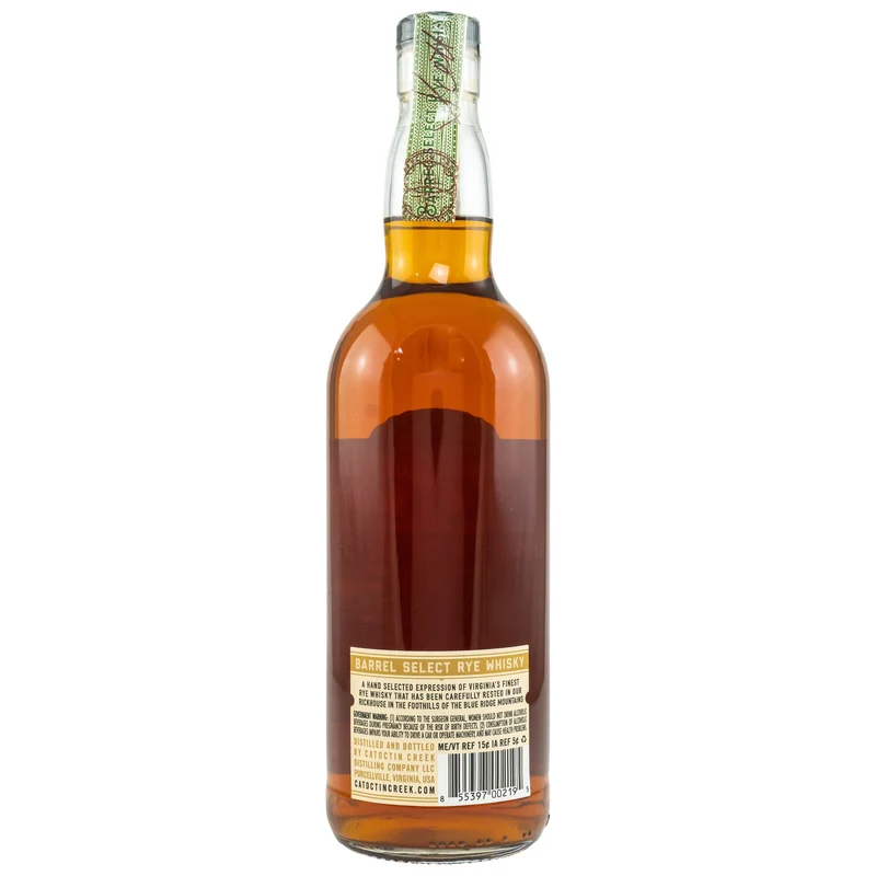 Catoctin Creek | Barrel Select | Black Friday | Virginia Rye Whisky | 0,75l | 46%