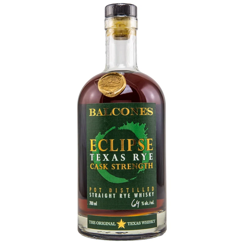 Balcones | Eclipse | Cask Strength | Straight Rye Whisky | 64%
