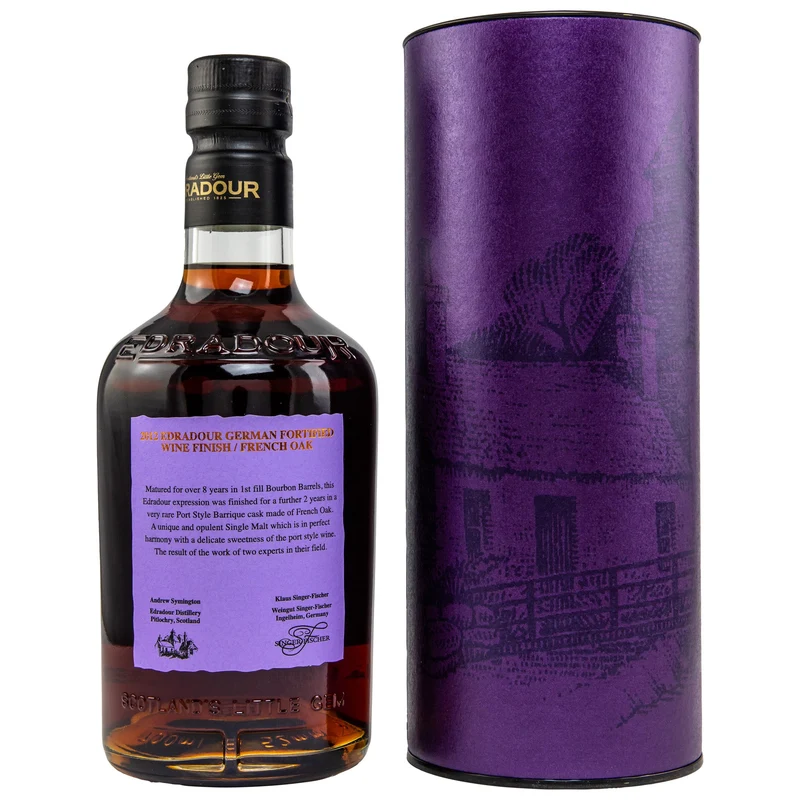 Edradour | 10 Jahre | 2012/2022 | Fortified Wine Port Style #701 | Weingut Singer-Fischer | 50%