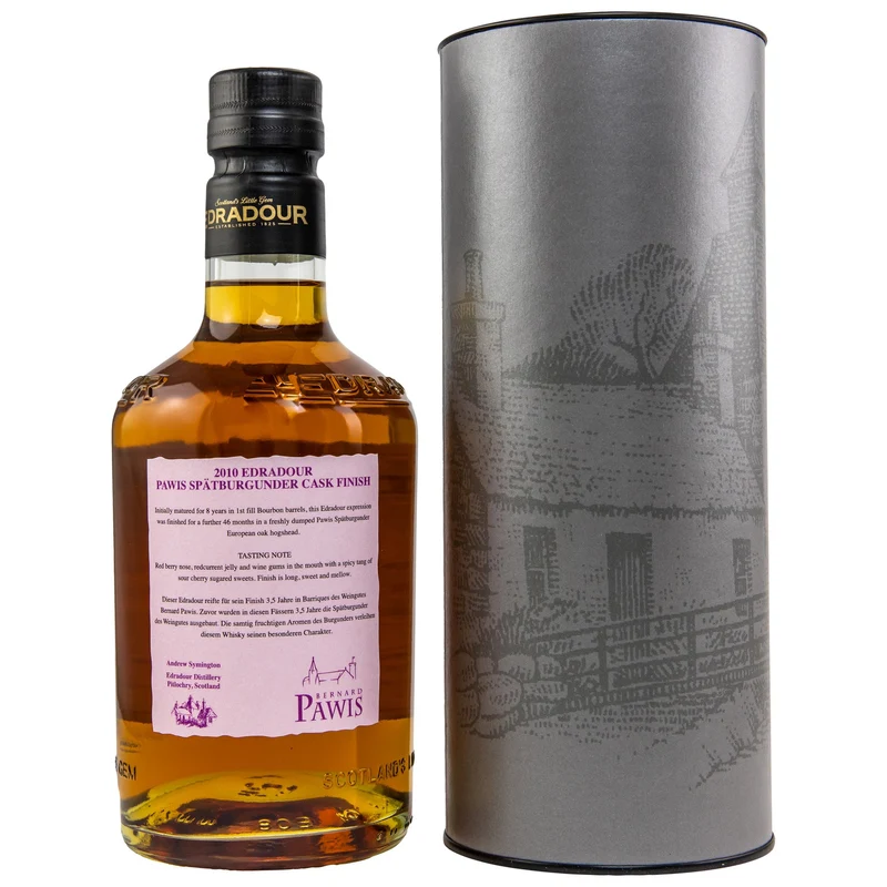 Edradour | 11 Jahre | 2010/2022 | Pawis Spätburgunder #1 | 46%