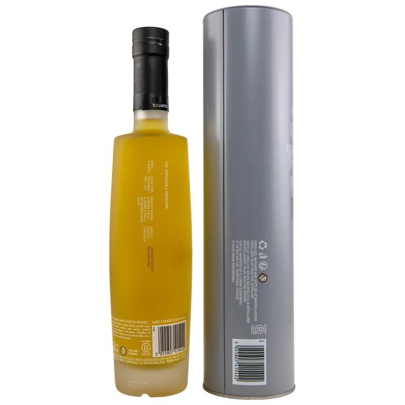 Octomore | 5 Jahre | 13.3 | PPM: 129.3 | Bruichladdich Distillery | 61,1%