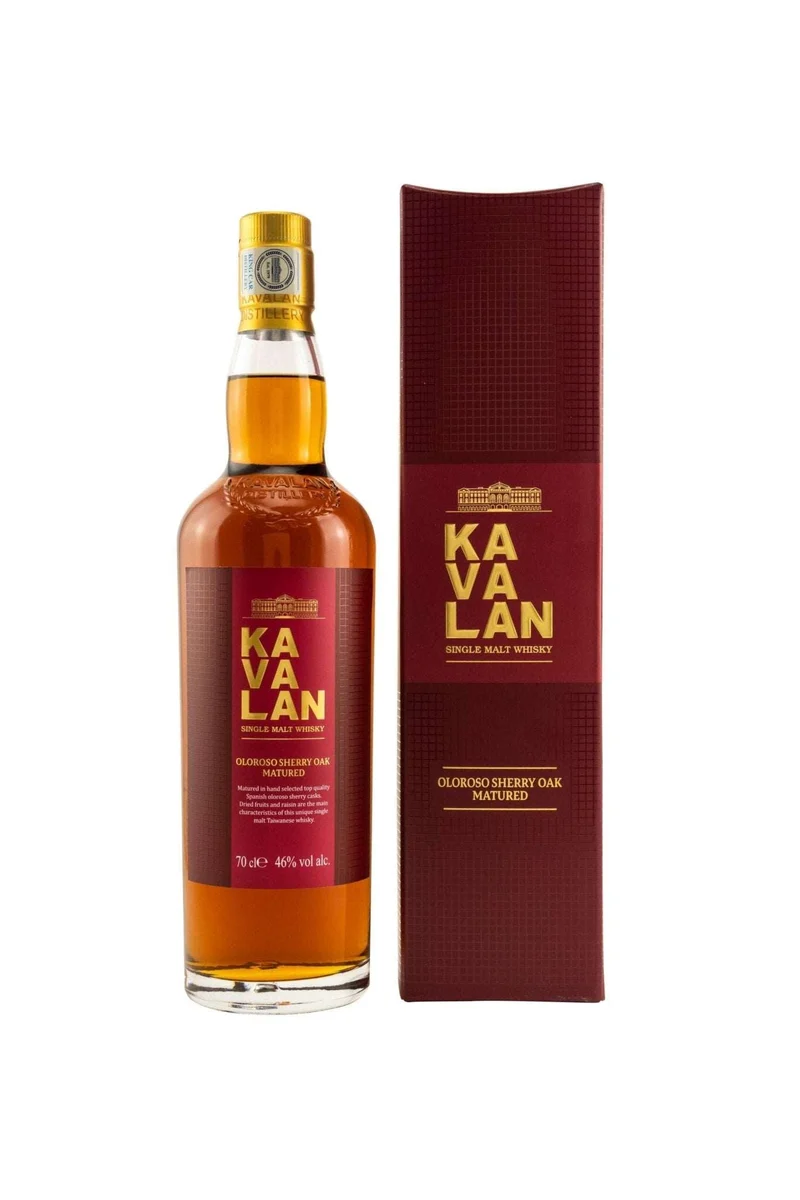 KAVALAN Sherry Oak Matured 46% vol. 700ml