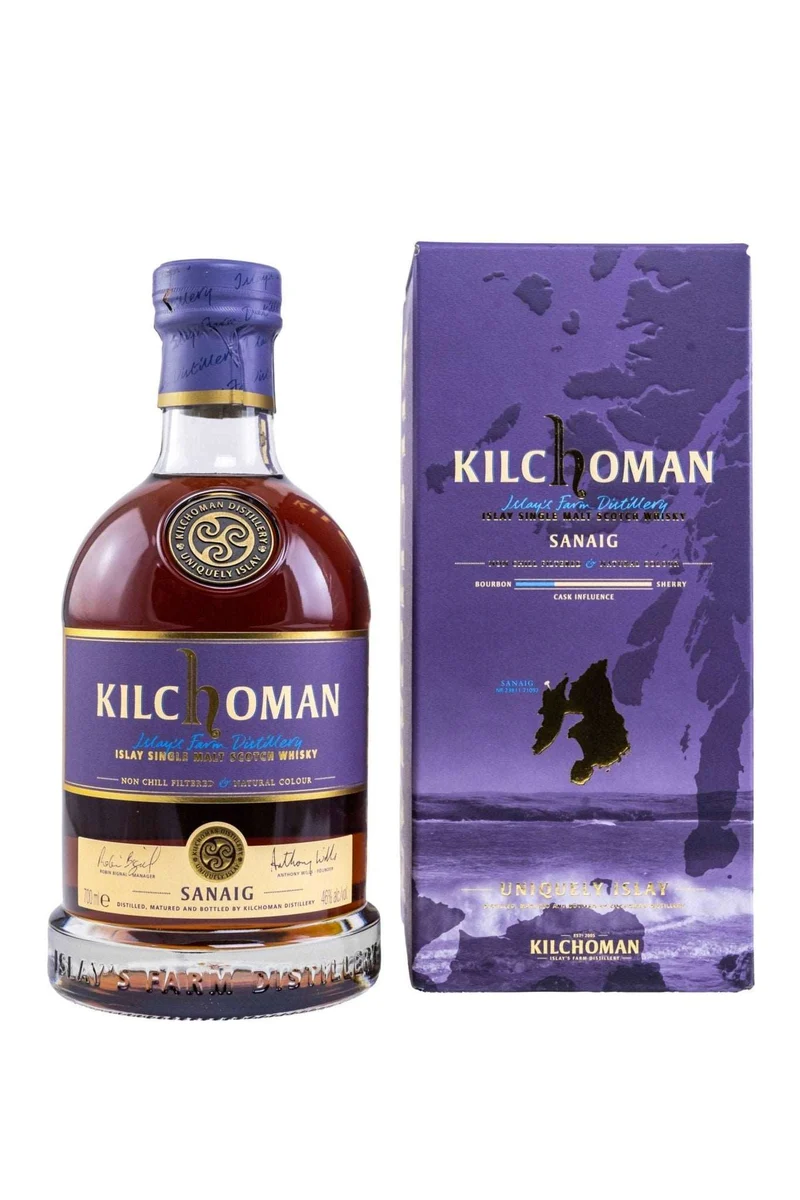 Kilchoman Sanaig Islay Whisky 46% vol. 700ml