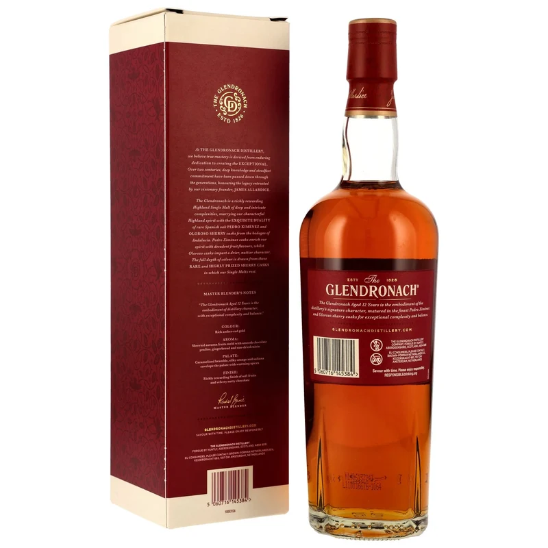 Glendronach 12 Jahre 43% 700ml