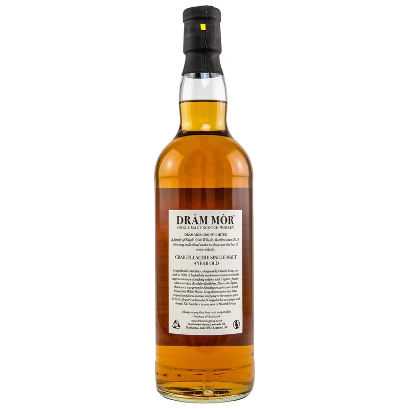 Craigellachie | 9 Jahre | Dram Mor | Red Wine Cask #300593 | 52,1%