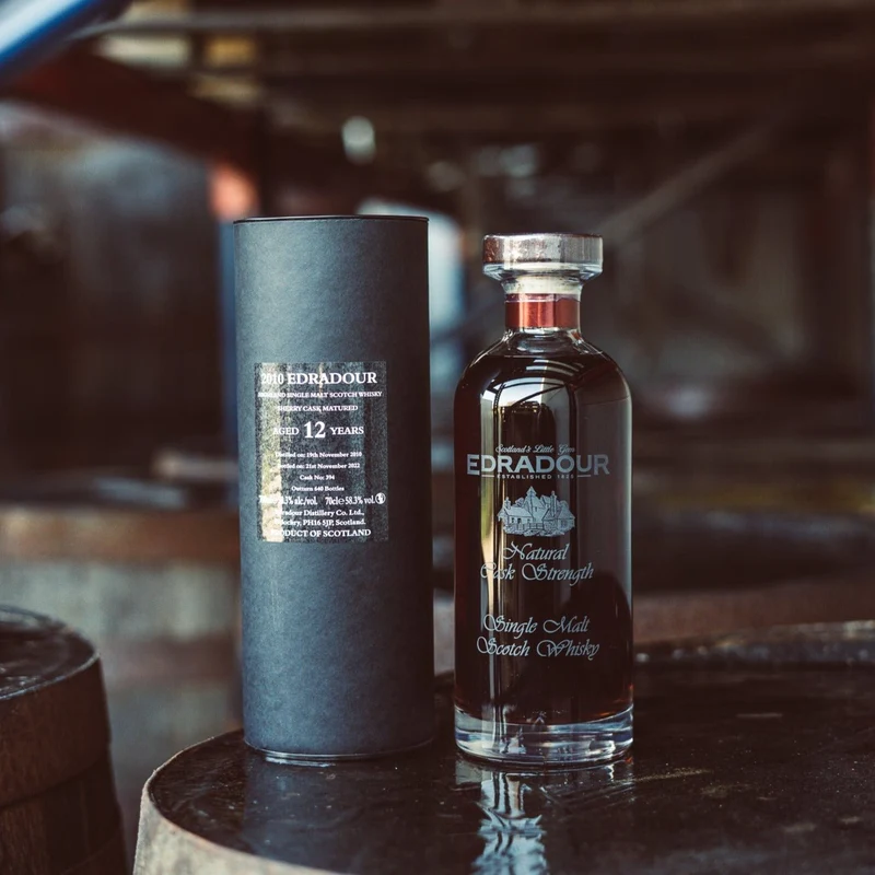Edradour | 12 Jahre | 2010/2022 | Natural Cask Strength | Cask #394 | Ibisco Sherry | 58,3%