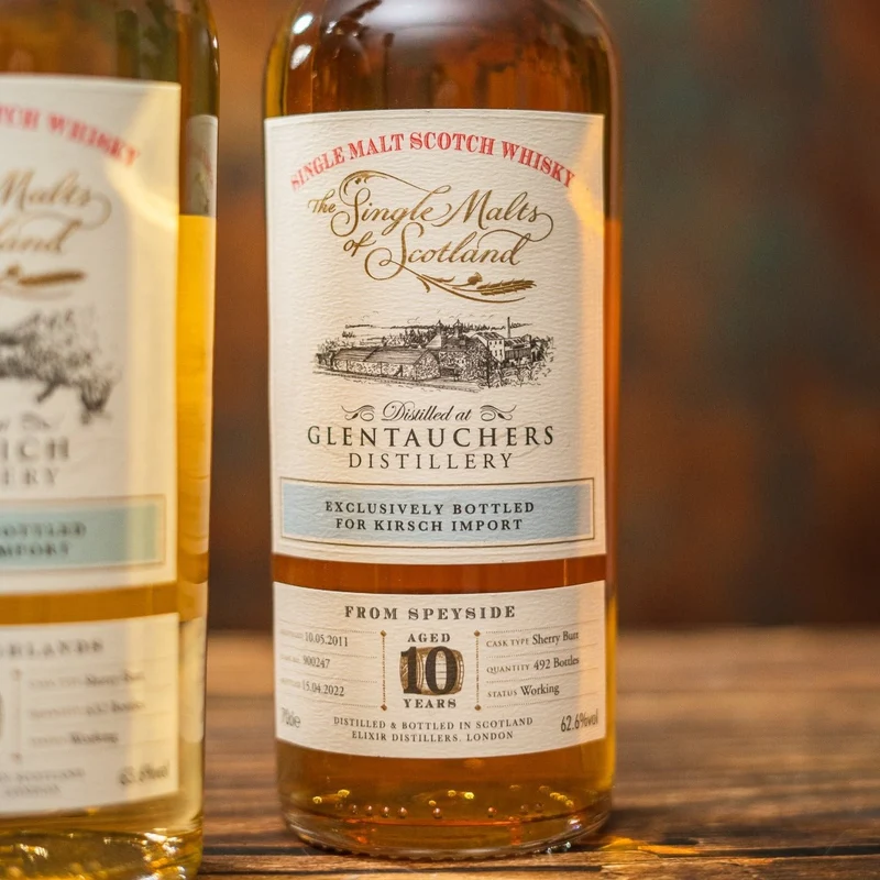 Glentauchers | 10 Jahre | 2011/2022 | Sherry #900247 | The Single Malts of Scotland | 62,6%