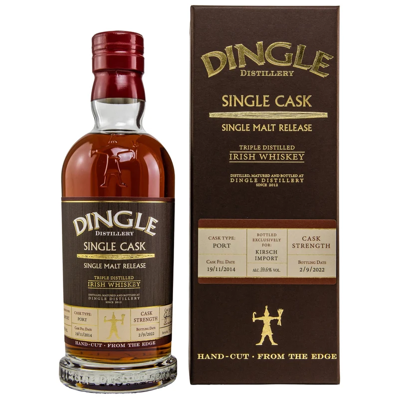 Dingle | 7 Jahre | 2014/2022 | Single Cask | Triple Distilled | Irish Whiskey | 59,6%