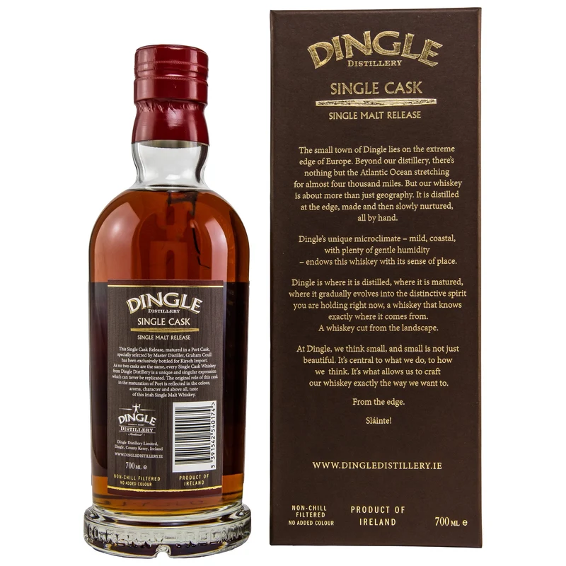 Dingle | 7 Jahre | 2014/2022 | Single Cask | Triple Distilled | Irish Whiskey | 59,6%