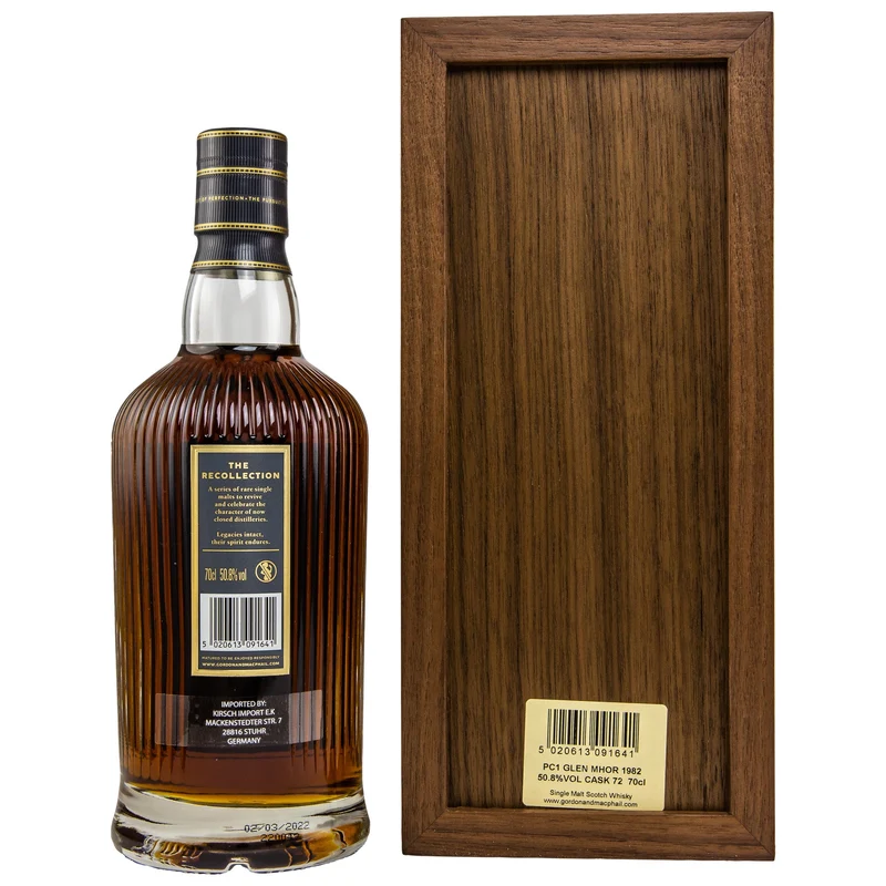 Glen Mhor | 40 Jahre | 1982/2022 | Sherry Cask #72 | Gordon & MacPhail | 50,8%