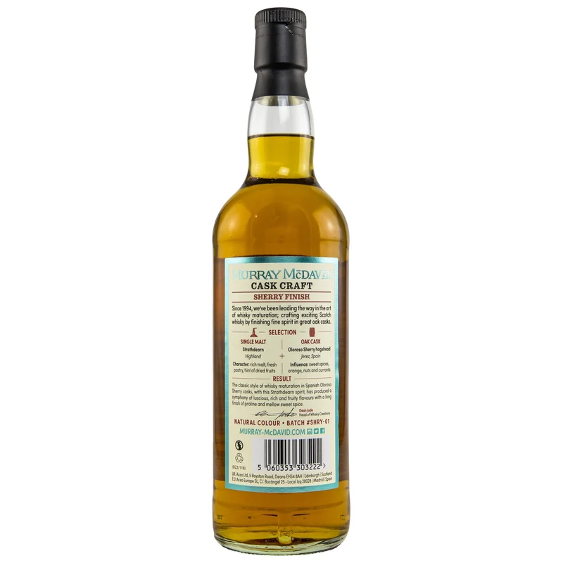 Strathdearn | Murray McDavid | Sherry Finish | 44,5%