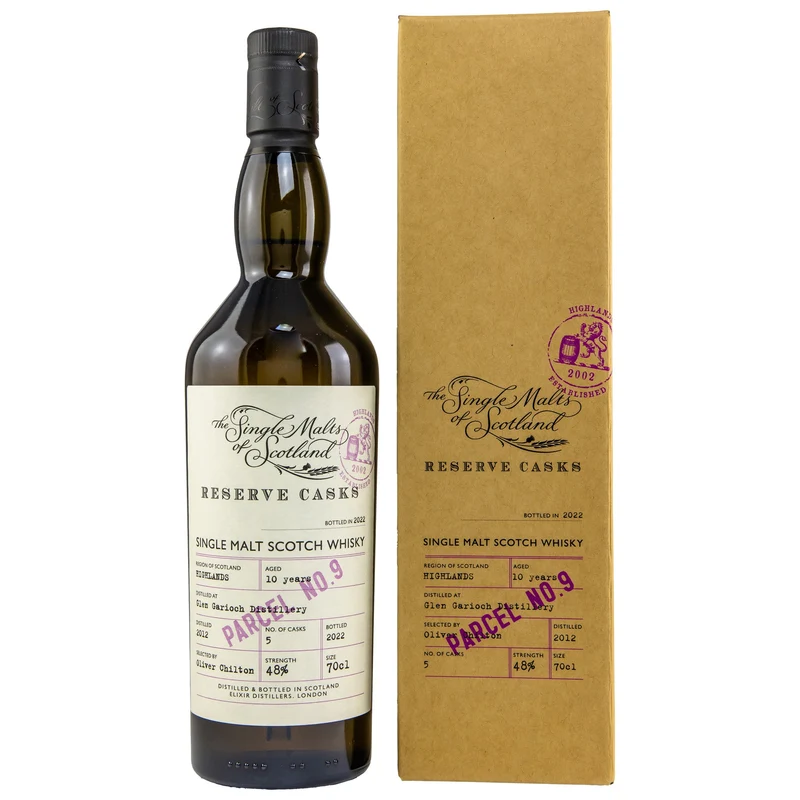 Glen Garioch | 10 Jahre | 2012/2022 | Parcel No.9 | The Single Malts of Scotland | 48%