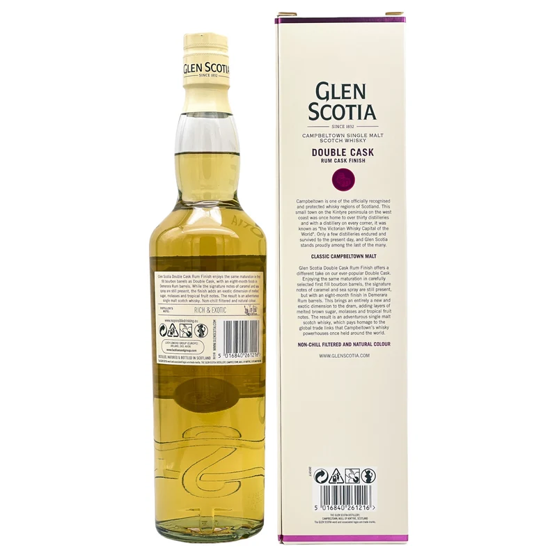 Glen Scotia | Double Cask | Rum Cask Finish | 46%