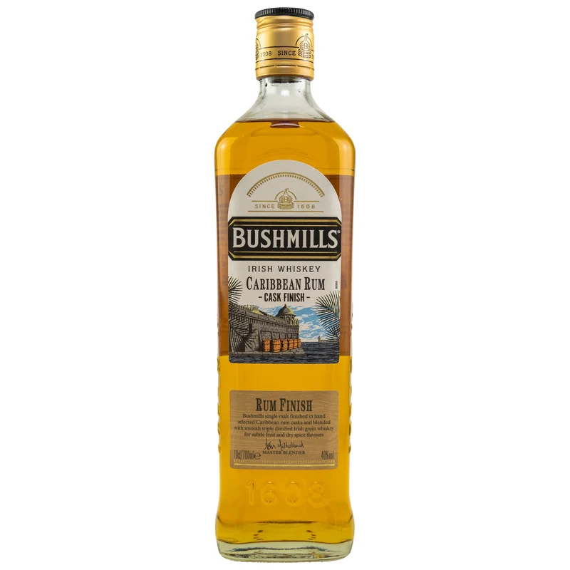 Bushmills | Caribbean Rum Cask Finish | Irish Whiskey | 40%