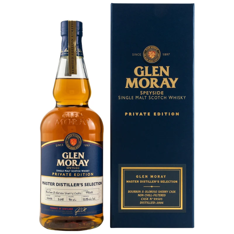 Glen Moray | 2006/2018 | Private Edition | Cask #99505 | 52,8%