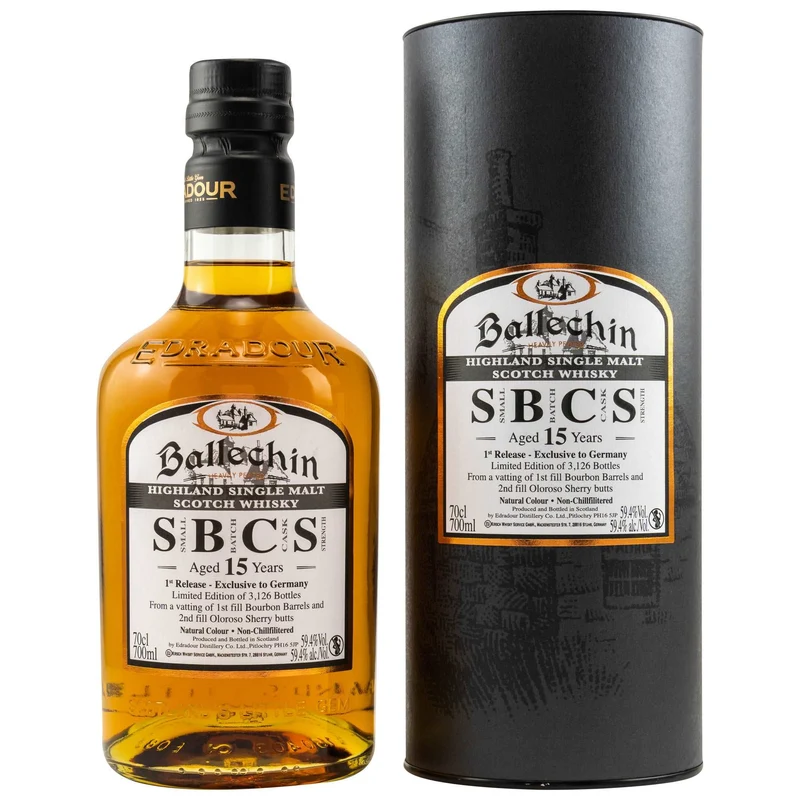 Ballechin | 15 Jahre | SBCS | 1st Release | Batch 1 | 59,4%