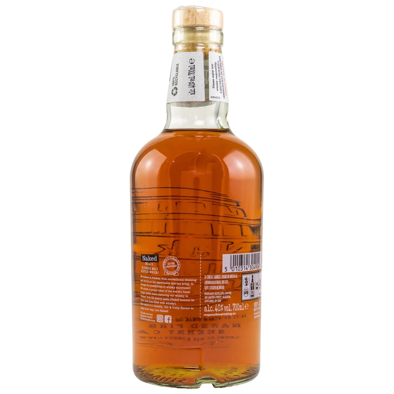 The Naked Malt | Blended Malt Scotch Whisky | 40%