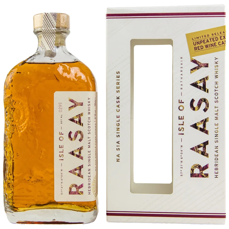 Isle of Raasay | 2018/2022 | Single Cask #18/249 | Red Wine | Herbidean Scotch Whisky | 61,5%
