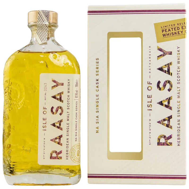 Isle of Raasay | 2018/2022 | Single Cask #18/629 | Peated Rye | 62,5%