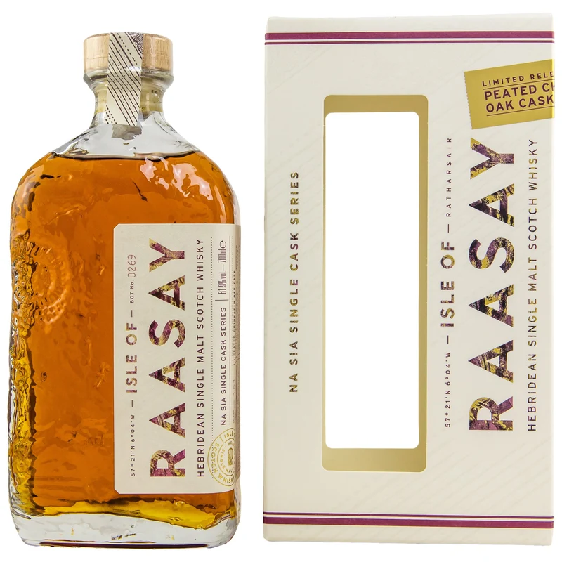 Isle of Raasay | 2019/2022 | Single Cask #19/50 | Peated Chinkapin | 61,9%
