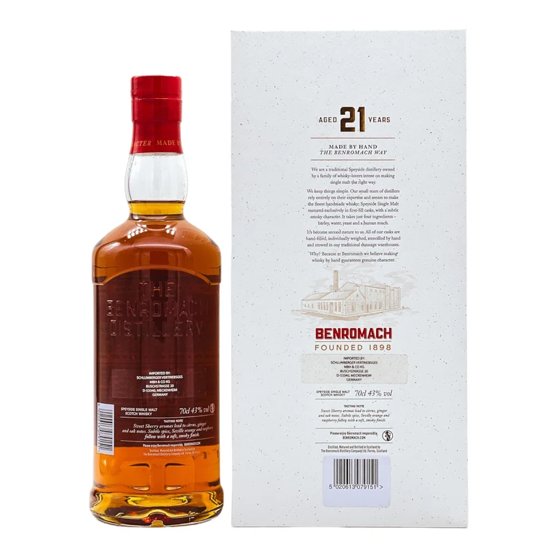 Benromach | 21 Jahre | 43%