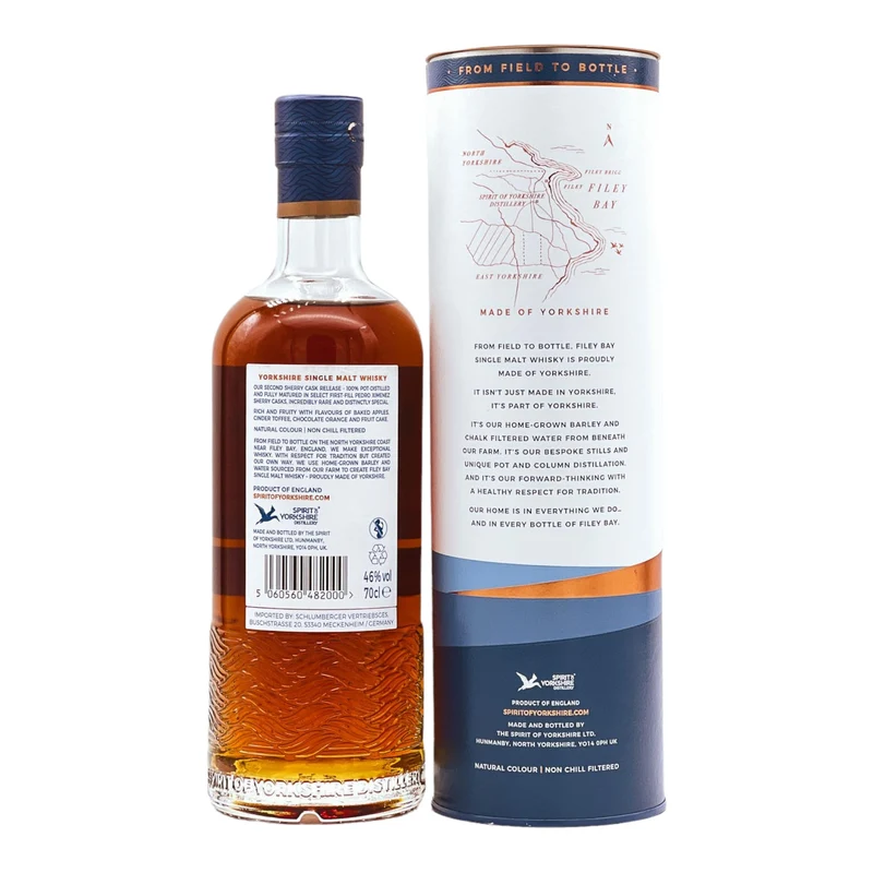 Filey Bay | Sherry Cask Reserve #2 | Spirit of Yorkshire | 46%