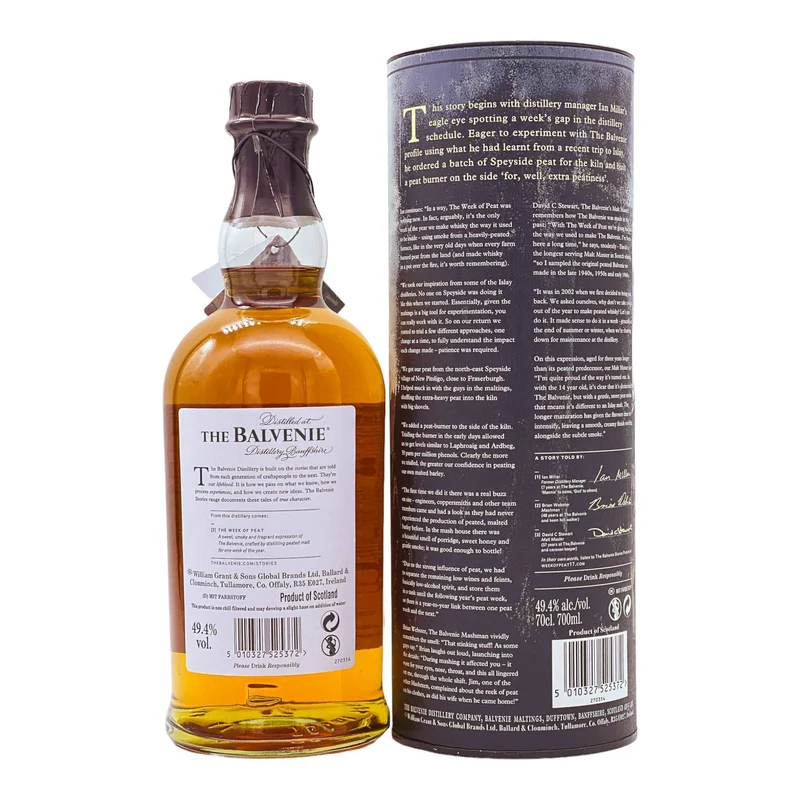 Balvenie | 17 Jahre | The Week of Peat | 49,4%
