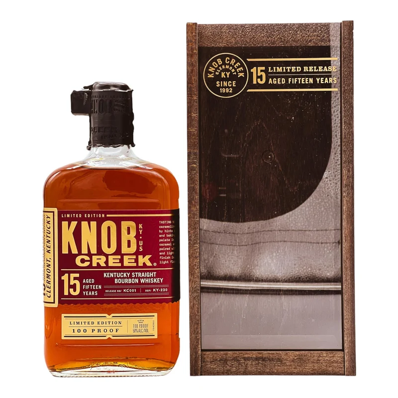 Knob Creek | 15 Jahre | Kentucky Straight Bourbon | 0,75l | 50%