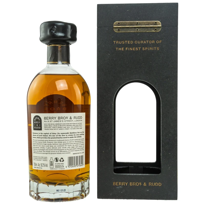 Bowmore | 1998/2021 | Cask #803732 | Berry Bros. & Rudd | Exceptional Casks | 50,2%