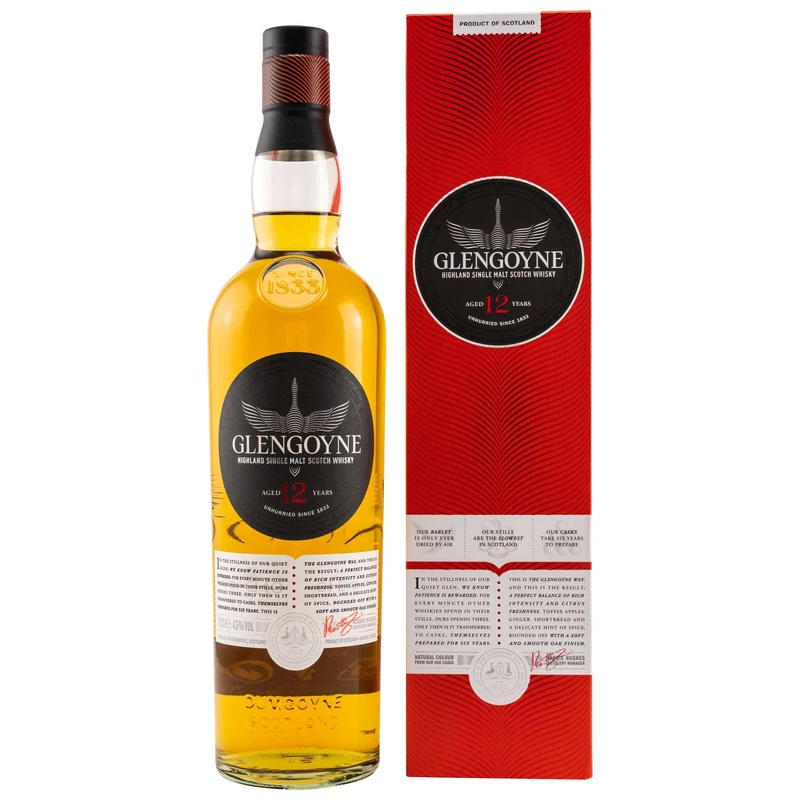 Glengoyne | 12 Jahre | Unhurried Since 1833 | 43%