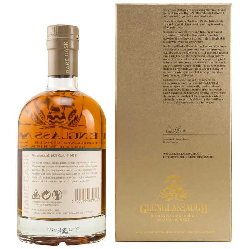 Glenglassaugh | 46 Jahre | 1973/2019 | Bourbon Cask #5628 | The Nectar of the Daily Drams | 41,5%