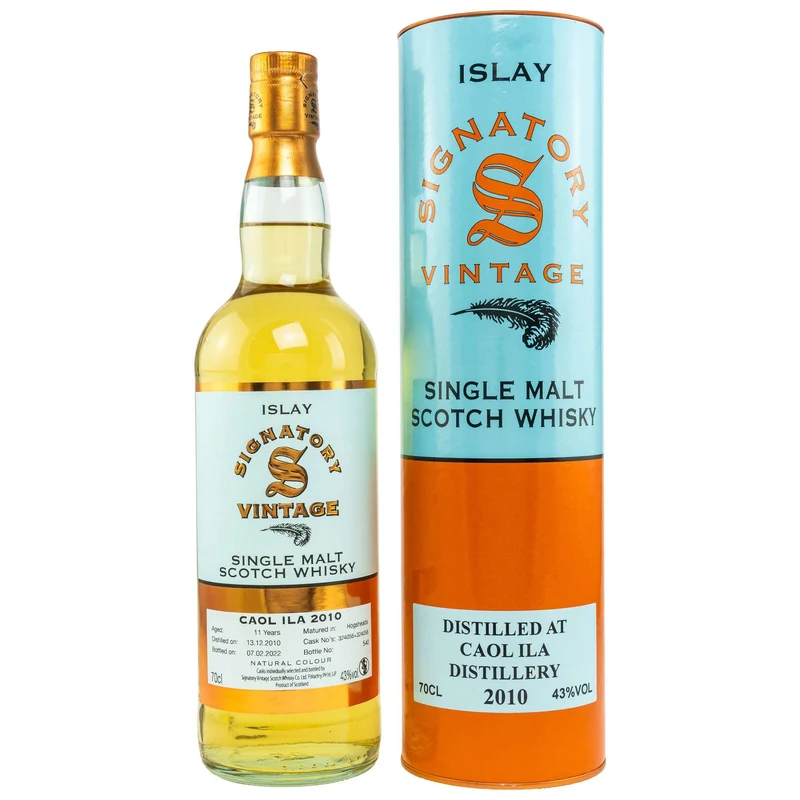 Caol Ila | 11 Jahre | 2010/2022 | Cask #324056+324058 | Signatory Vintage | 43%