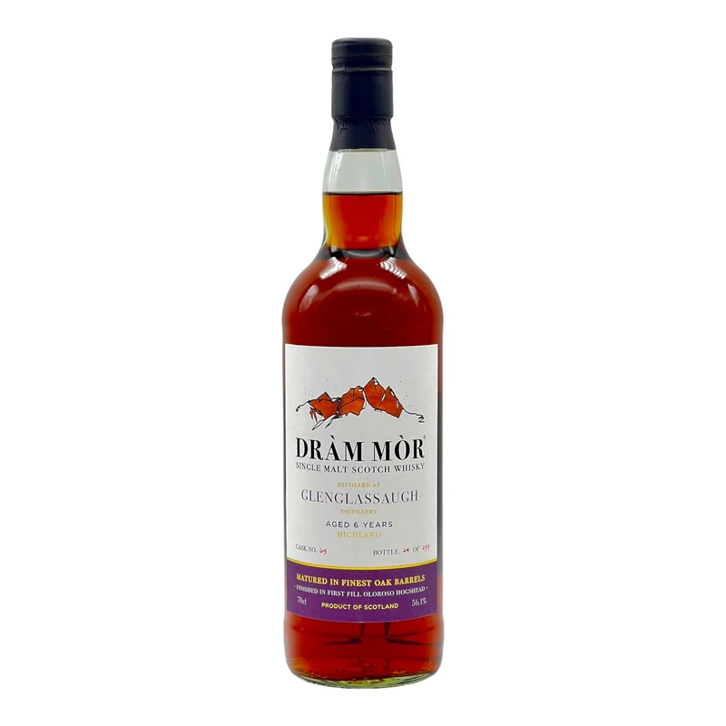 Glenglassaugh | 6 Jahre | Dram Mor | Oloroso Finish | Single Cask #65 | 56,1%