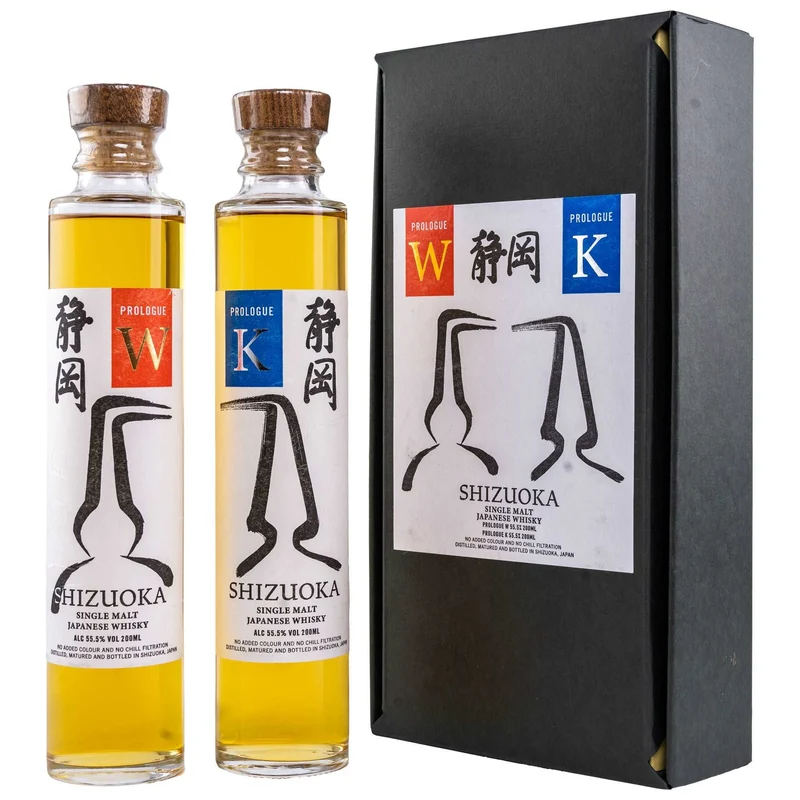 Shizuoka | Prologue W/K | Japanese Whisky | 2 x 0,2l | 55,5%