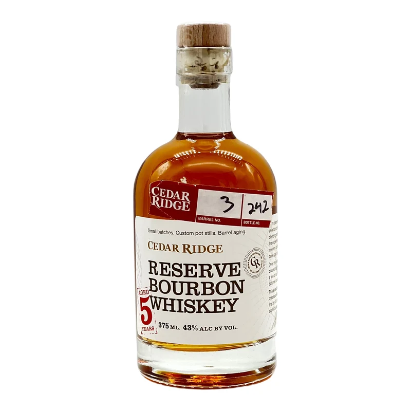 Cedar Ridge | 5 Jahre | Batch #3 | Reserve Bourbon | 0,375l | 43%
