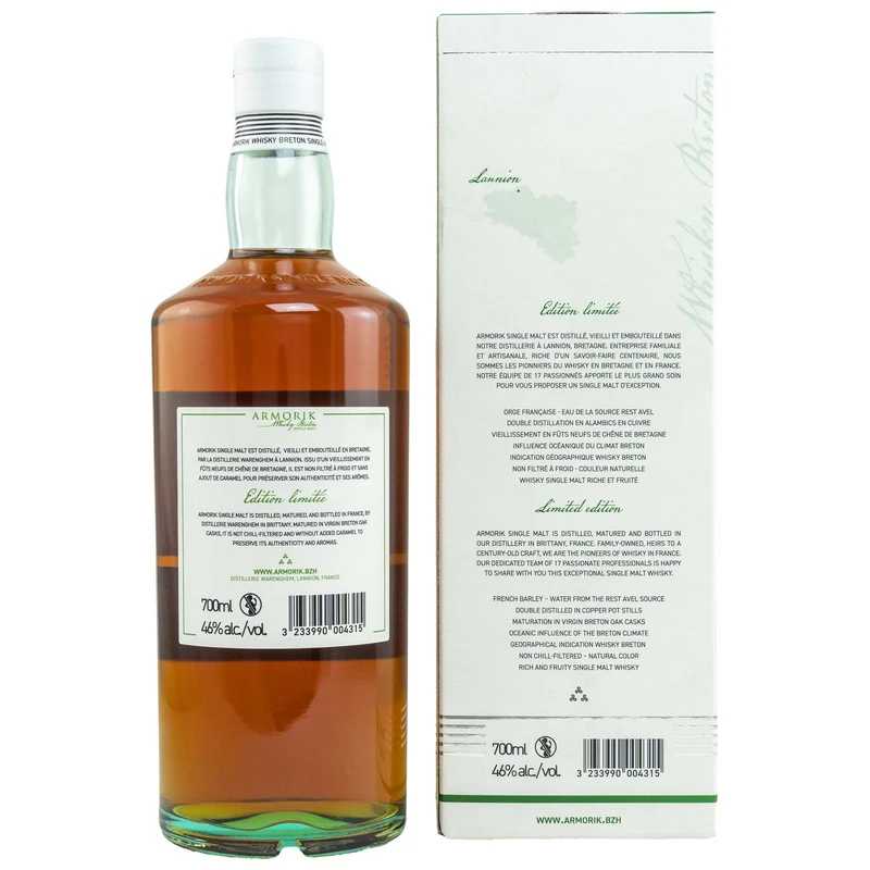 Armorik | 10 Jahre | 2022 Dervenn | French Whisky | 46%