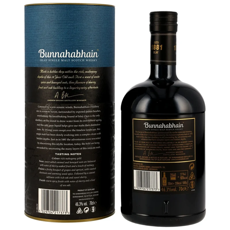Bunnahabhain 18 Jahre