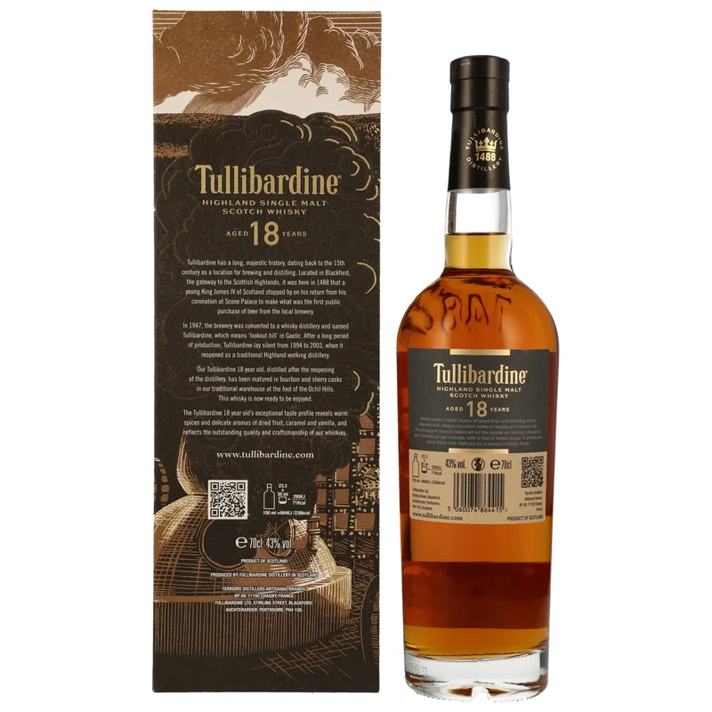 Tullibardine 18 Jahre